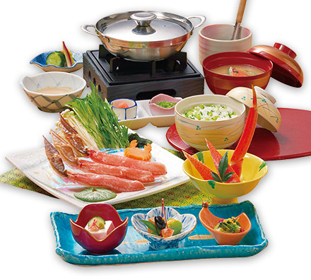 しゃぶ膳「かにしゃぶ御膳」