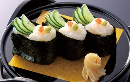 ずわい蟹中落ち軍艦